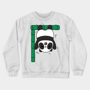 Panda Working Out Crewneck Sweatshirt